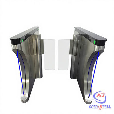 Porte de mémoire à accès multiples Porte de vitesse bidirectionnelle tournevis optique avec logique intelligente pour l'entrée du hall de bureau à haut débit CE