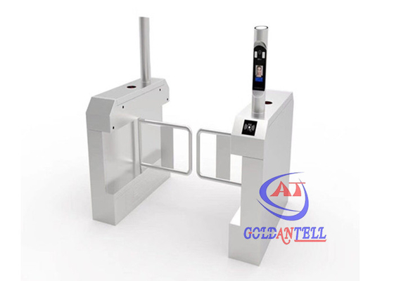 Tourniquet facial de reconnaissance de Digital, système de contrôle d'accès de porte de barrière d'oscillation