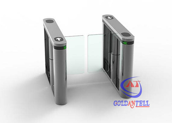 Anti fonction de pincement d'oscillation de porte à voie unique forte de barrière pour le bagage Access