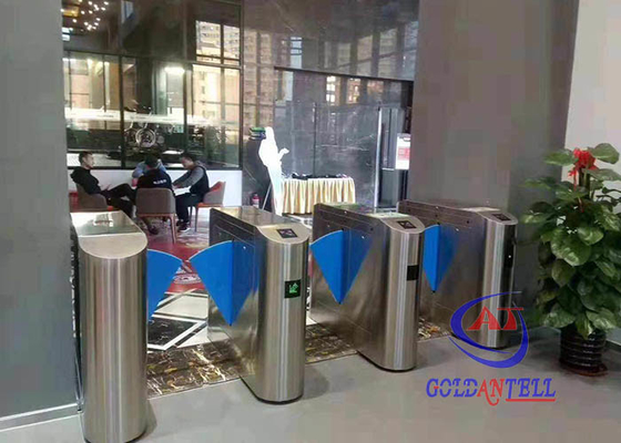 Système à grande vitesse de contrôle d'accès d'acier inoxydable de porte de barrière d'Edestrian pour le restaurant Hall