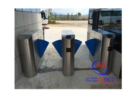 Serrure portative de porte de tourniquet de sécurité de demi taille 304 solides solubles avec l'accepteur de pièces de monnaie de Rfid