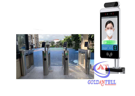 Tourniquet thermo électrique de système d'Access de porte de reconnaissance des visages de scanner de RFID de cartes de sécurité biométrique de lecteur