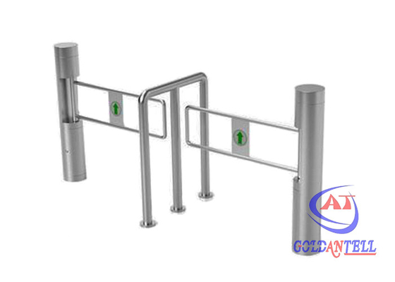 Porte de tourniquet de vitesse de cylindre d'IP RS485 SUS304 de TCP