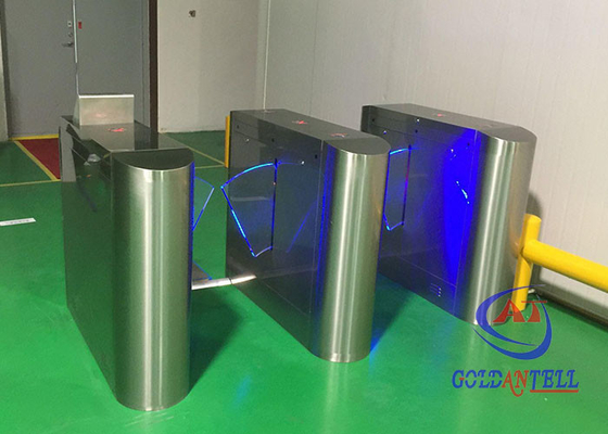 Conception de cloison de tourniquet de porte d'oscillation d'identification de billet d'aéroport