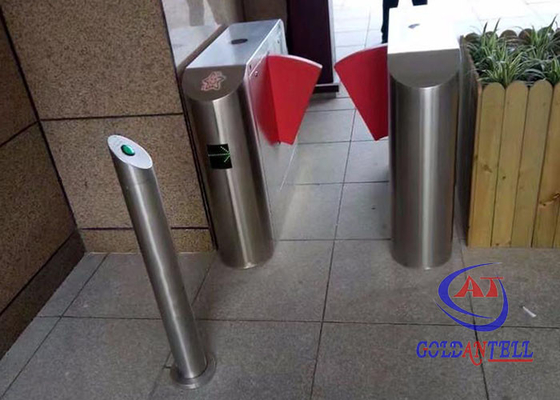 Tourniquet de gymnase de bouton poussoir de contrôle d'accès avec l'empreinte digitale de la reconnaissance des visages RFID