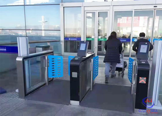 Porte faciale de tourniquet de contrôle d'accès