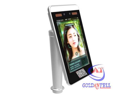 Scanner de code de Qr de terminal de contrôle d'accès de la reconnaissance des visages IOs12 d'Android 8
