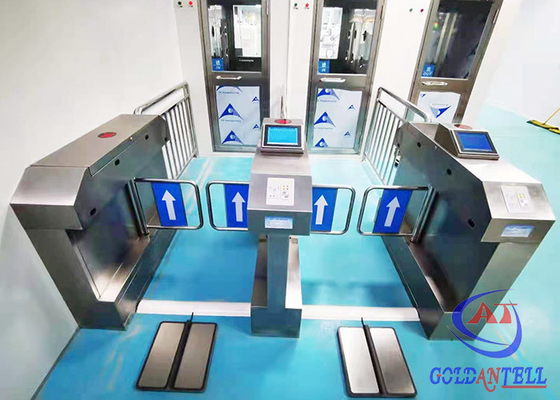 8 pouces 304 de l'acier inoxydable ESD de porte de contrôle d'accès d'ESD de porte d'appareil de contrôle