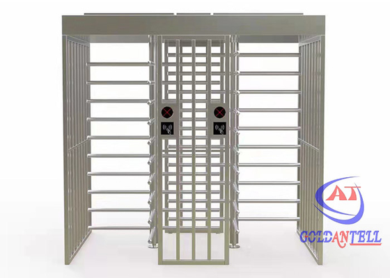 Bi de ruelle de pleine de taille de sécurité double porte de tourniquet directionnel pour la prison