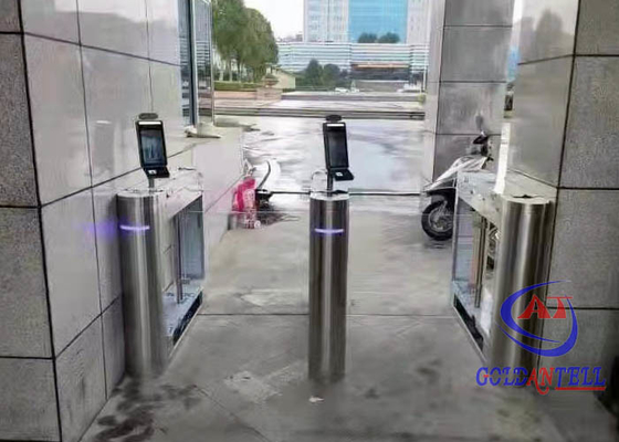 Reconnaissance des visages autonome de sécurité de trépied de porte imperméable de tourniquet pour la bibliothèque