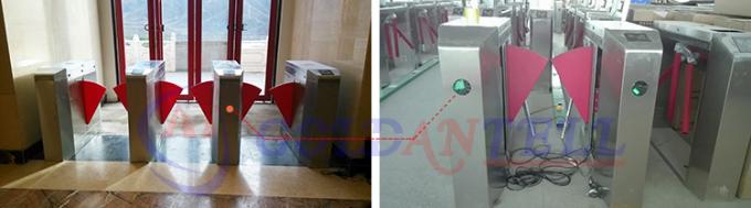 Digne de la porte de tourniquet de sécurité de lecteur de cartes de rfid de confiance
