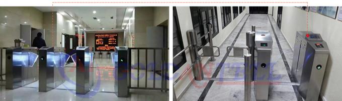 Digne de la porte de tourniquet de sécurité de lecteur de cartes de rfid de confiance