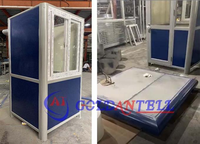 Garde portative House Flexible 0 de la fenêtre 2M Steel Prefab Security
