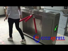 Tourniquet à trépied à trafic élevé GAT-DT301 avec plaque d'acier de fermeture