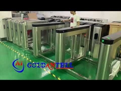 Turniquet à balançoire GAT-686 avec lecteur de carte à double empreinte digitale