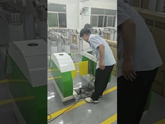 Les enfants tourniquets à l'extérieur RFID taille hauteur barrière d'empreintes digitales