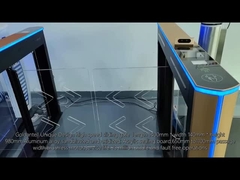 Conception unique avec caméra intégrée et Android 8 pouces reconnaissance faciale Porte coulissante à grande vitesse