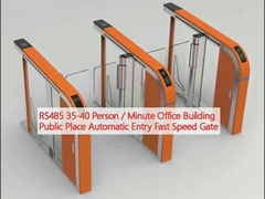 RS485 35-40 personne / minute Immeuble de bureaux Lieu public Entrée automatique Porte rapide