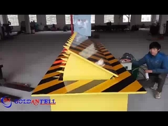 Feu de circulation à LED rouge Blocage automatique hydraulique de la route avec blocage de véhicule montant