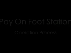 Station de paiement automatique en libre-service, terminal à écran tactile pour système de gestion du stationnement