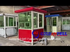 Longue vie poste de garde de sécurité extérieure pour le bureau de billets