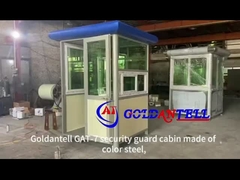 Garde de sécurité maison boîte de surveillance salle de police préfabriquée en gestion de parking