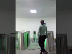 Systèmes automatiques de haute sécurité à vitesse rapide Porte de vitesse intérieure et extérieure contrôle des piétons