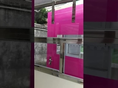 GAT-GT9 Maison de kiosque de sécurité préfabriquée en acier inoxydable